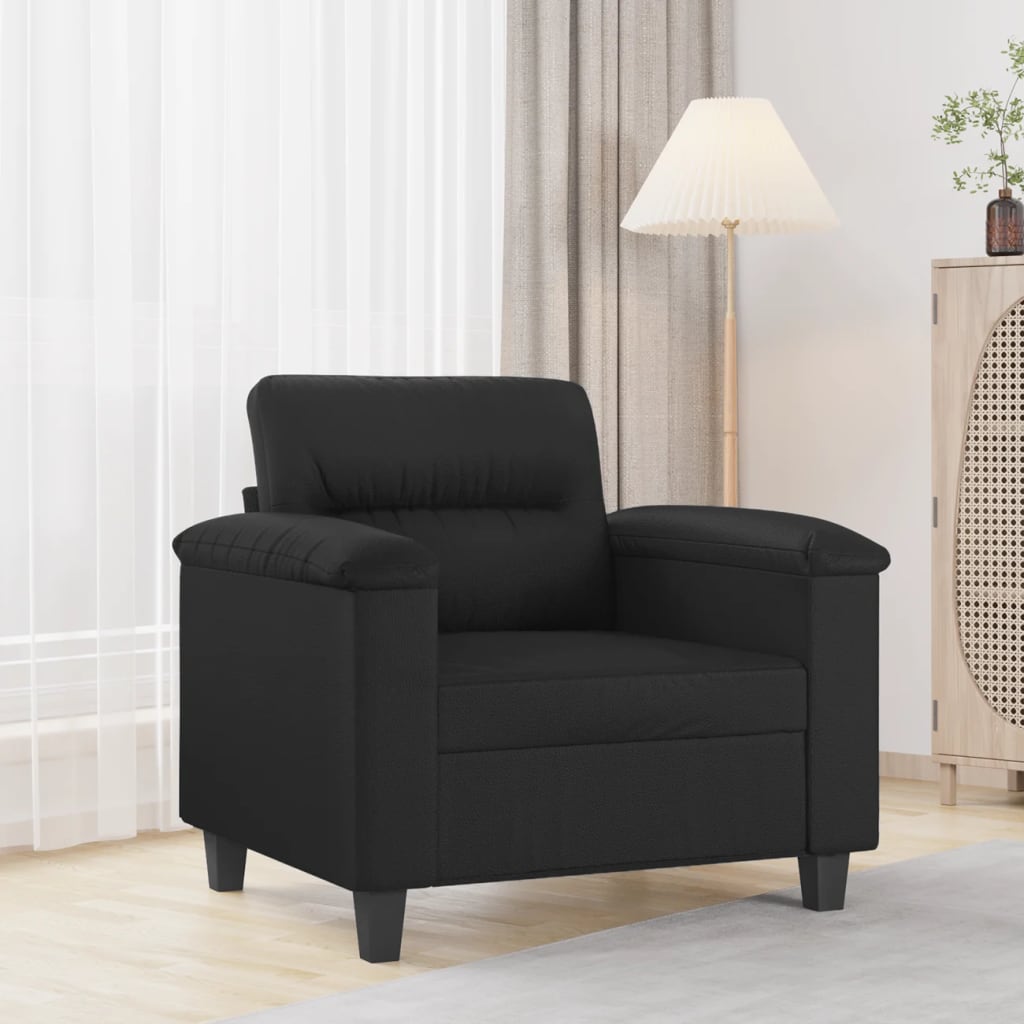 Canapea de o persoana, 60 cm, piele ecologica — imaginea 2