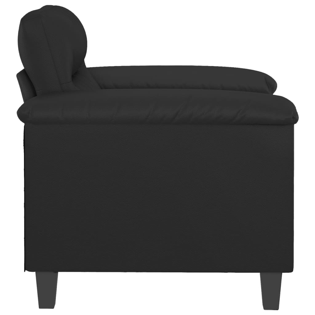 Canapea de o persoana, 60 cm, piele ecologica — imaginea 4