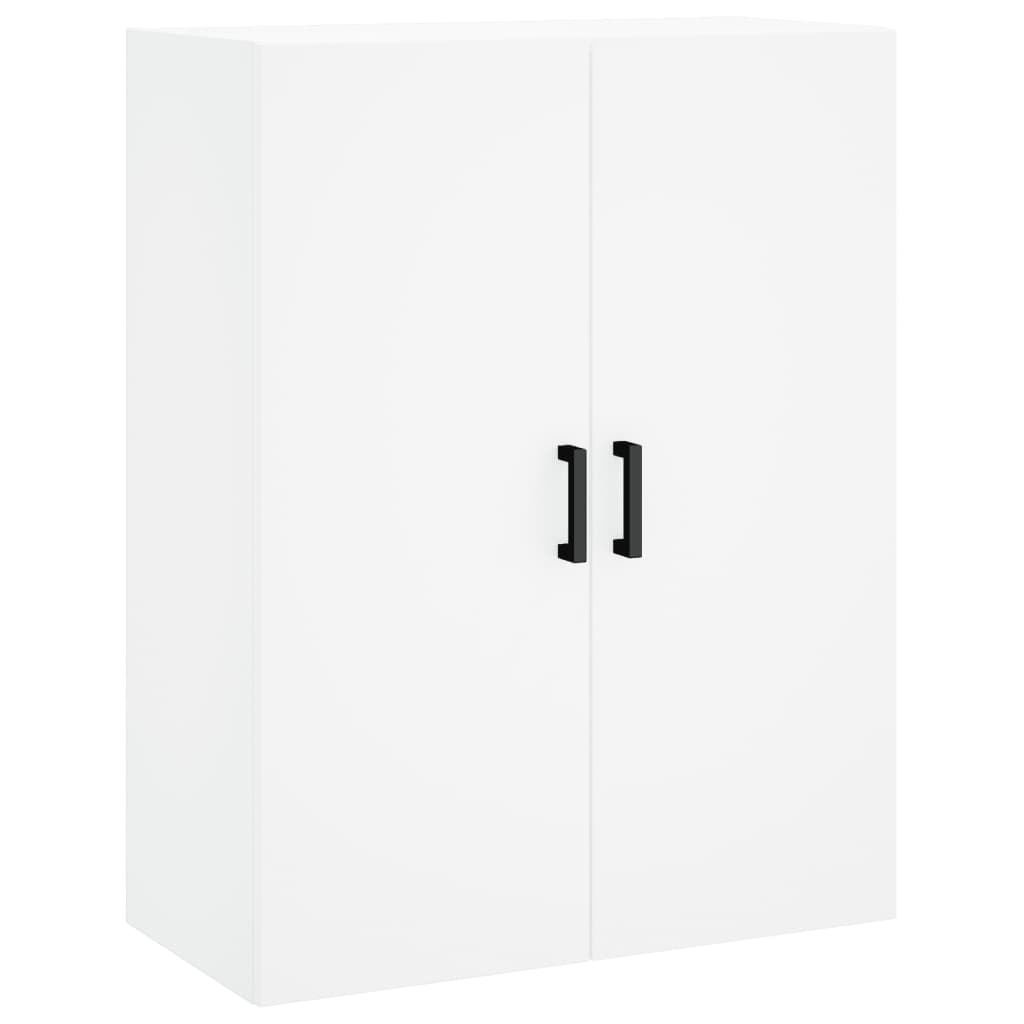 Dulap inalt, alb, 69,5x34x180 cm, lemn compozit — imaginea 5