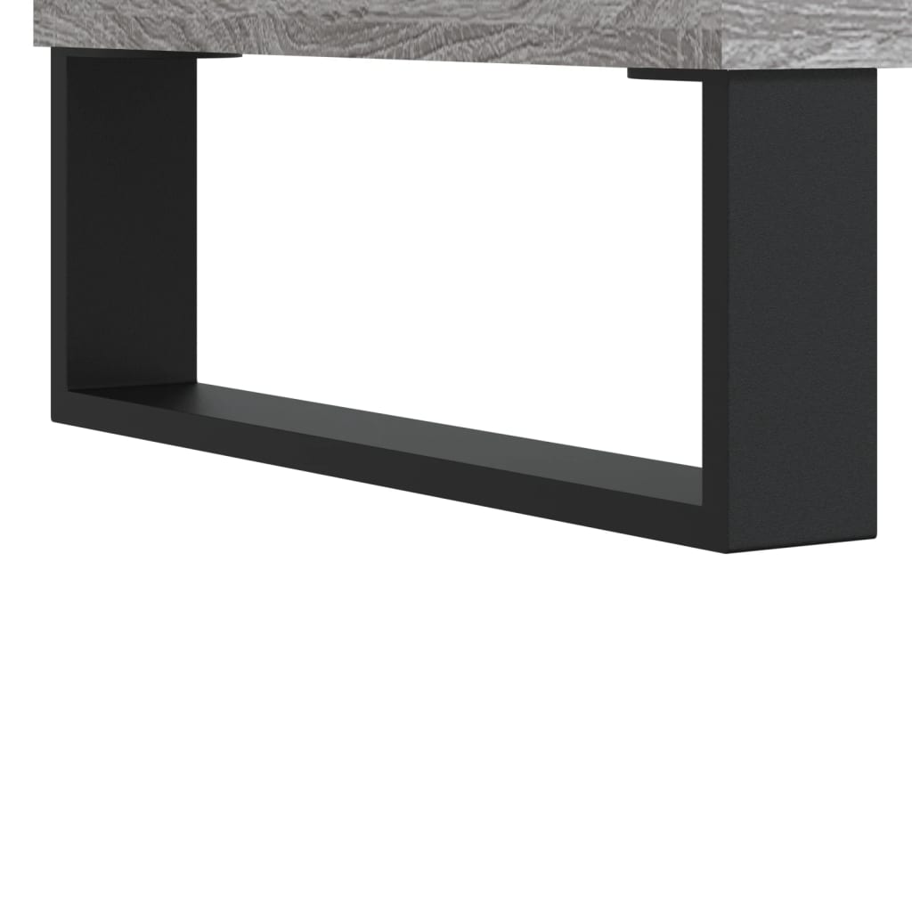 Dulap inalt, gri sonoma, 34,5x34x180 cm, lemn prelucrat — imaginea 11