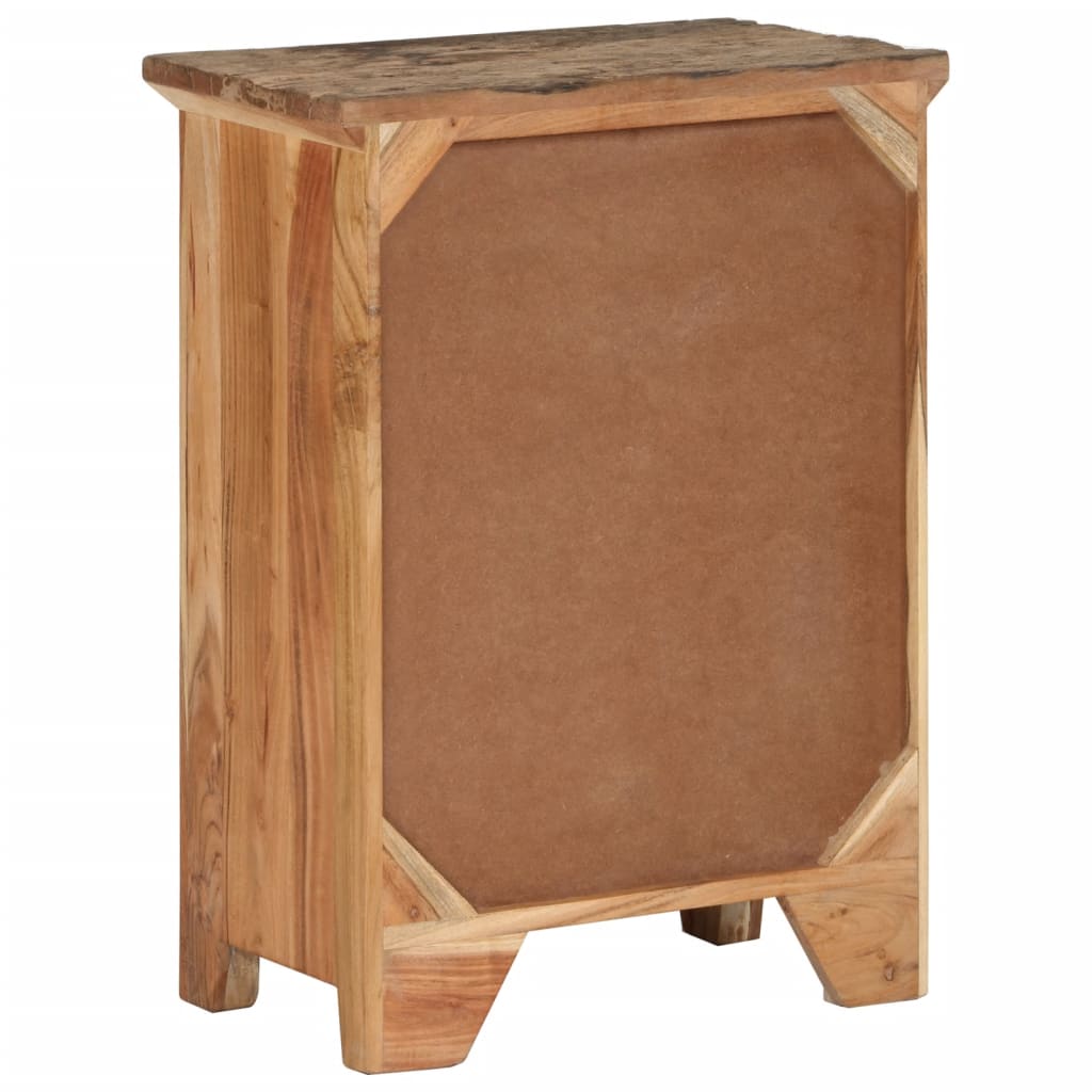 Dulap lateral, 55x33x75 cm, lemn masiv de acacia — imaginea 6