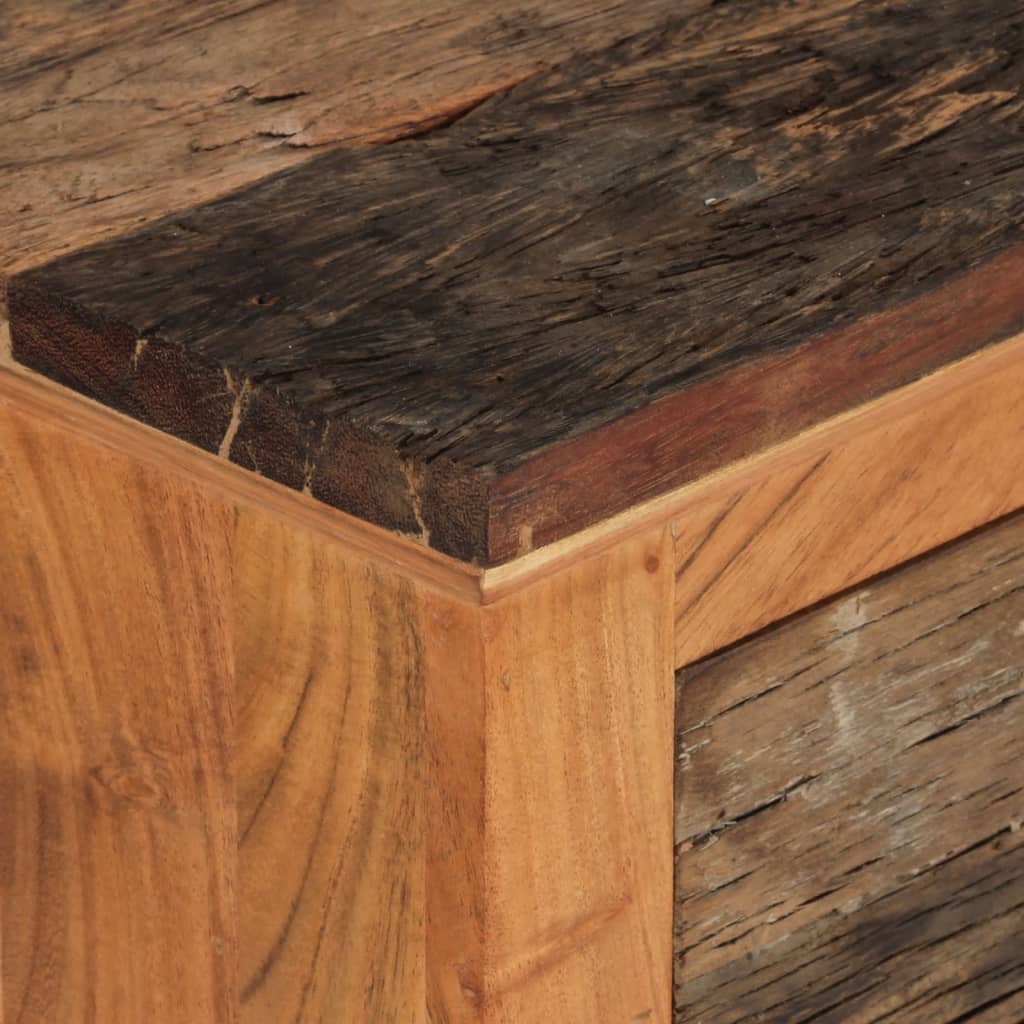 Dulap lateral, 55x33x75 cm, lemn masiv de acacia — imaginea 8