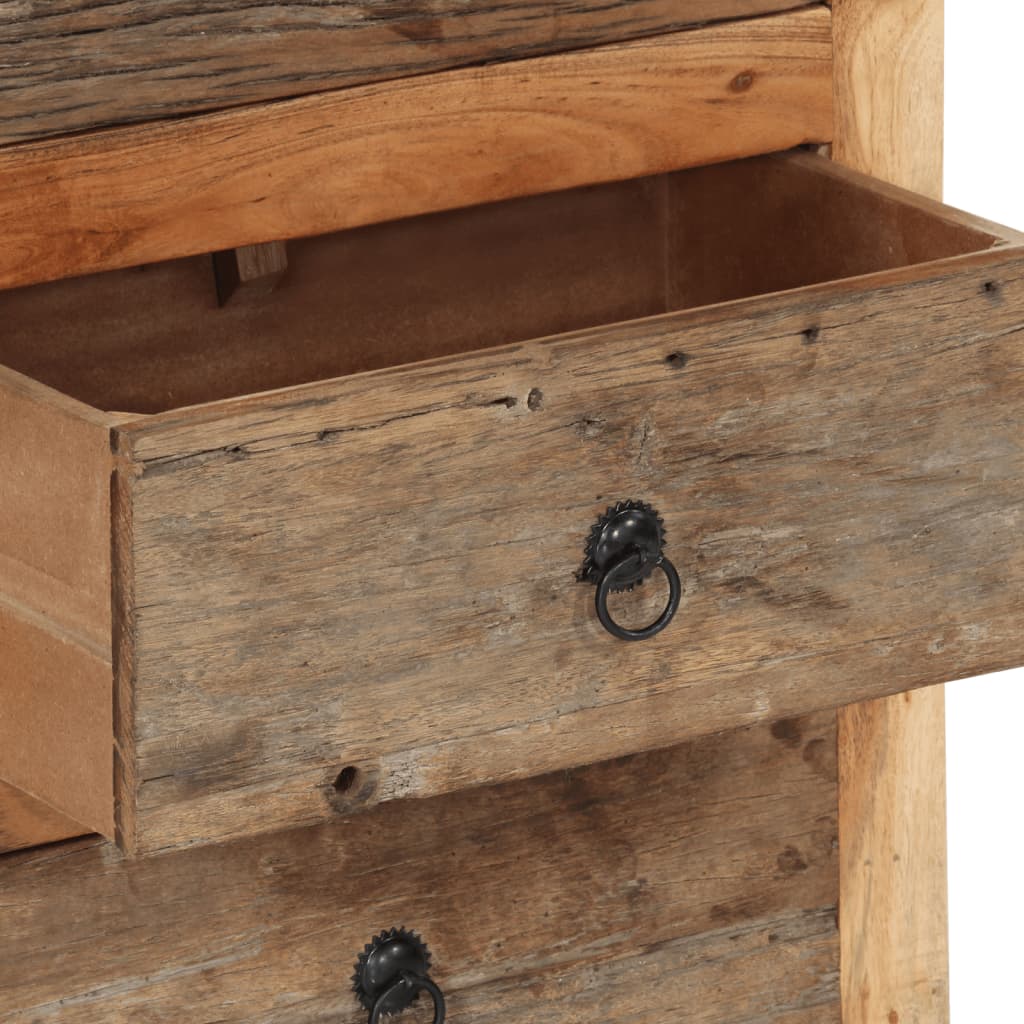 Dulap lateral, 55x33x75 cm, lemn masiv de acacia — imaginea 10