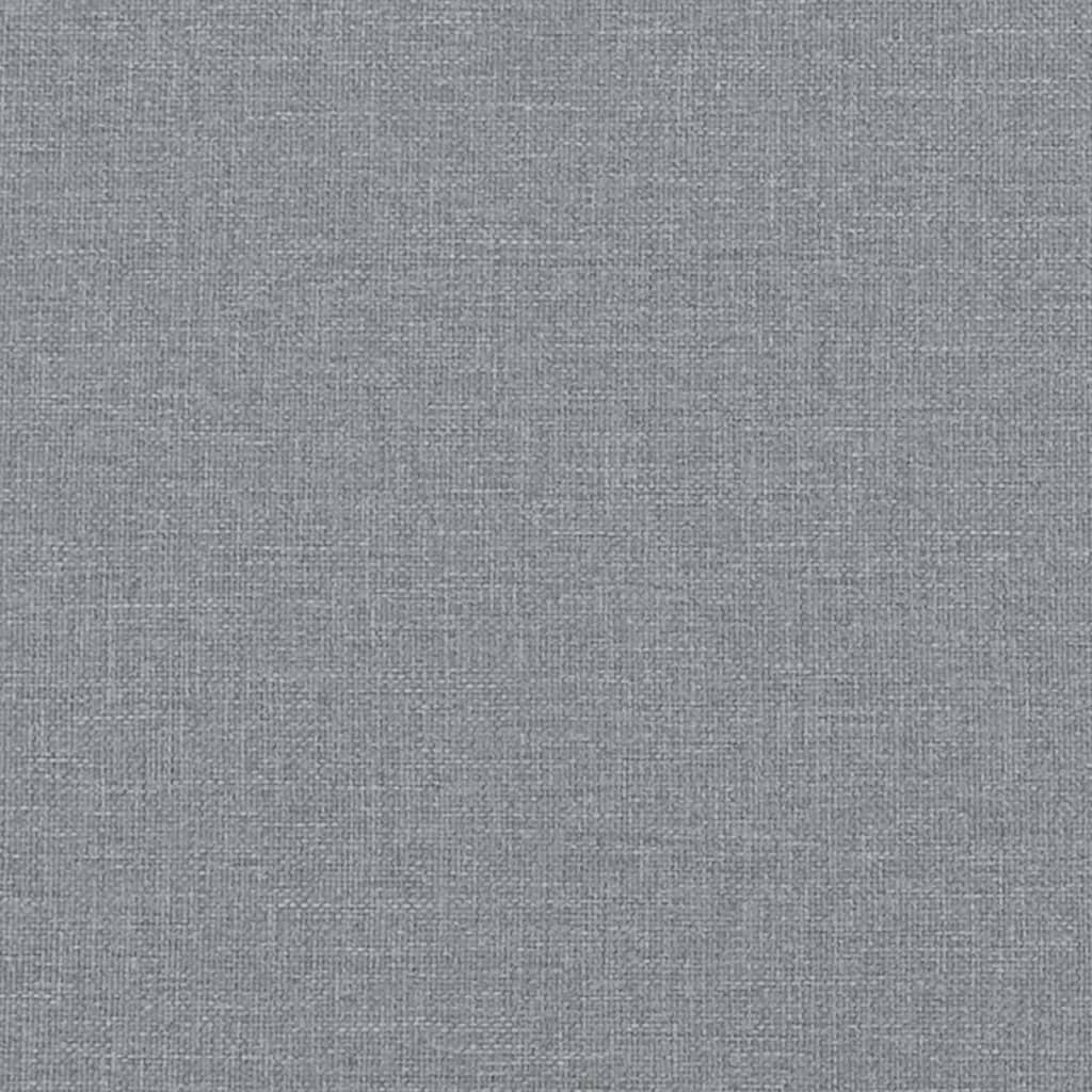 Fotoliu rabatabil, gri deschis, material textil — imaginea 10