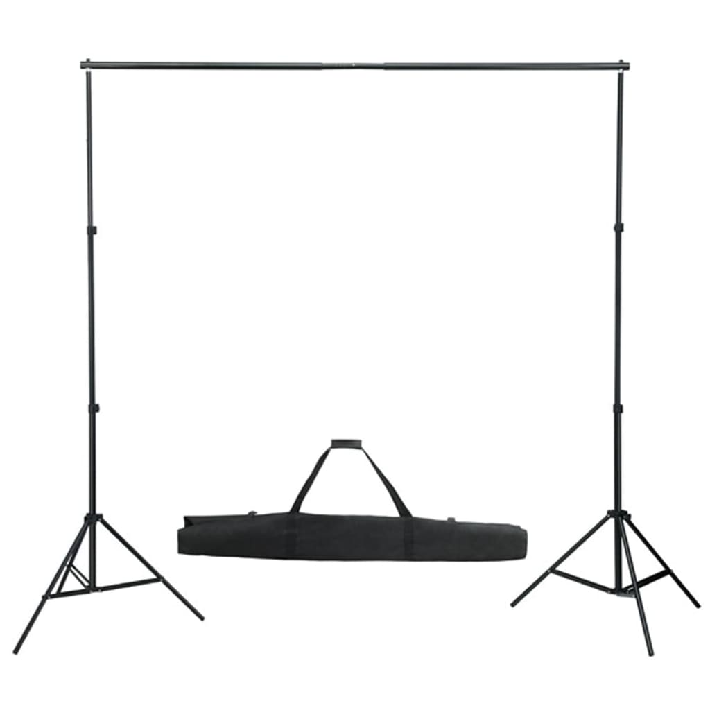 Kit studio foto cu set de lumina si fundal - 2 | YEO