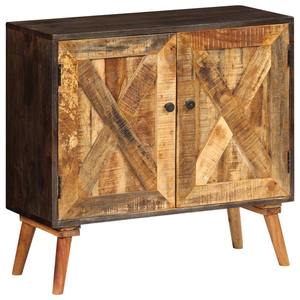 Servanta, lemn masiv de mango, 85 x 30 x 75 cm — imaginea 8