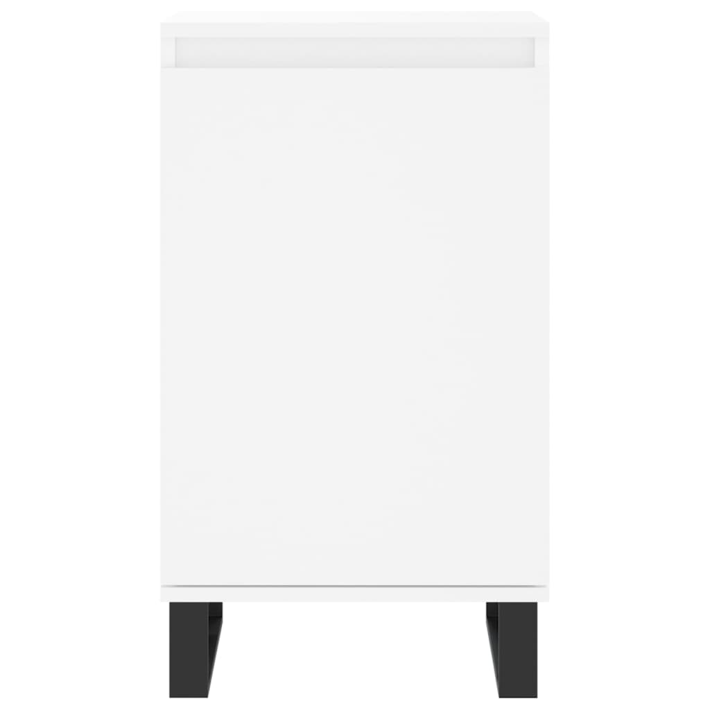 Servanta, alb, 40x35x70 cm, lemn prelucrat — imaginea 5