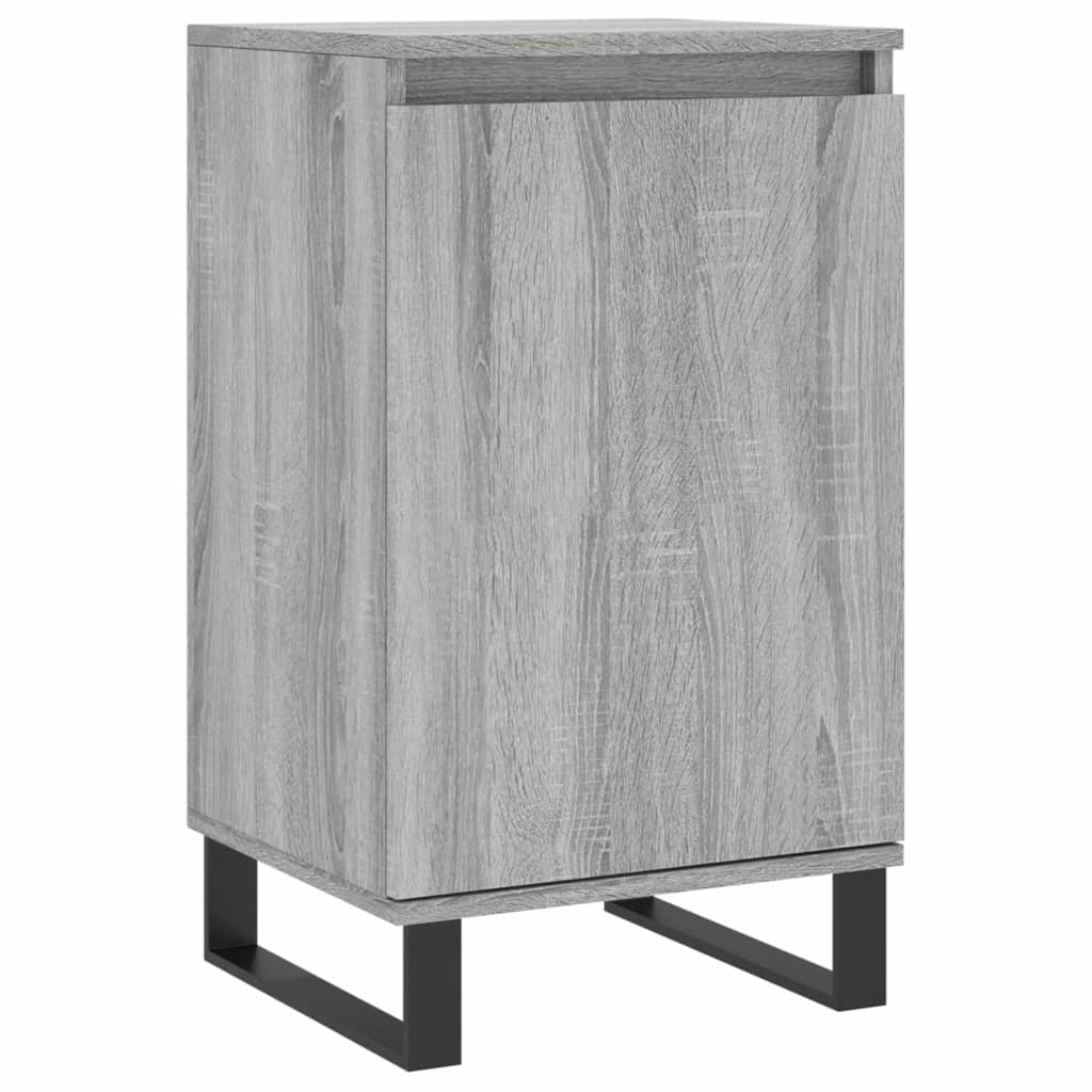 Servanta, gri sonoma, 40x35x70 cm, lemn prelucrat