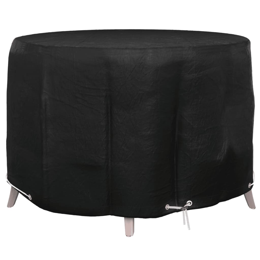 Husa mobilier de gradina, 6 ocheti, rotund, Ø125x75 cm
