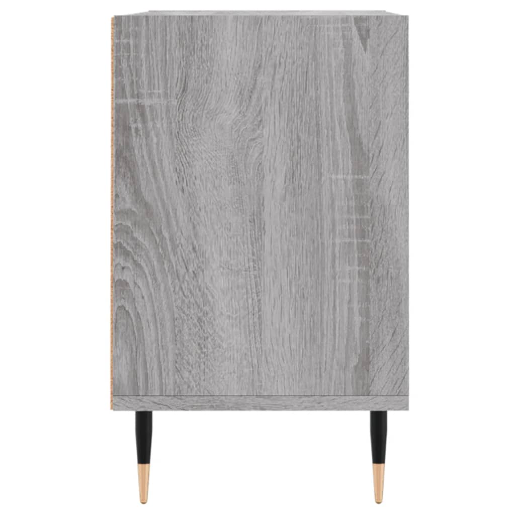 Comoda TV, gri sonoma, 69,5x30x50 cm, lemn compozit — imaginea 5