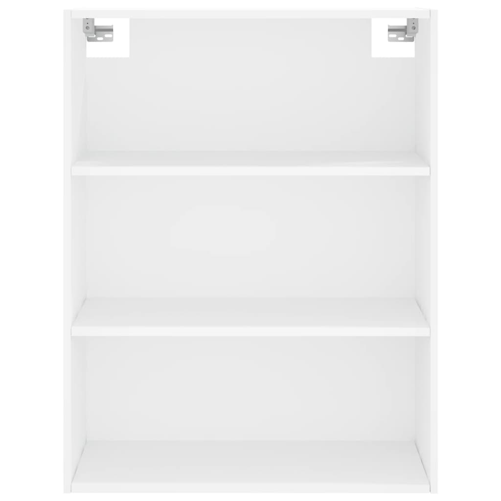 Dulap inalt, alb, 69,5x34x180 cm, lemn compozit — imaginea 6