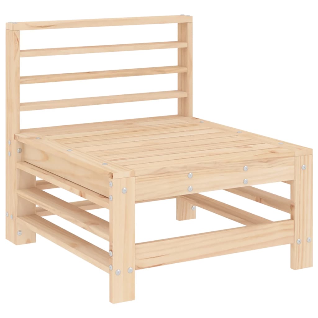 Set mobilier relaxare de gradina 5 piese lemn masiv de pin — imaginea 4