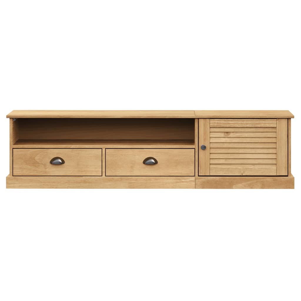 Comoda TV VIGO, 156x40x40 cm, lemn masiv de pin — imaginea 5
