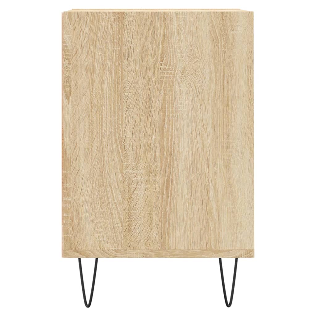Comoda TV, stejar sonoma, 100x35x55 cm, lemn prelucrat — imaginea 7