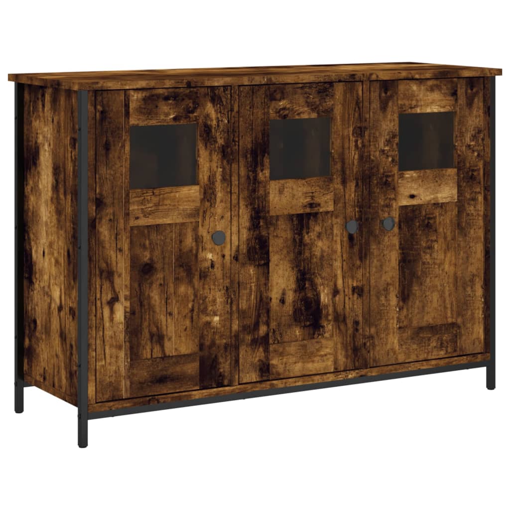 Servanta, stejar fumuriu, 100x35x70 cm, lemn prelucrat