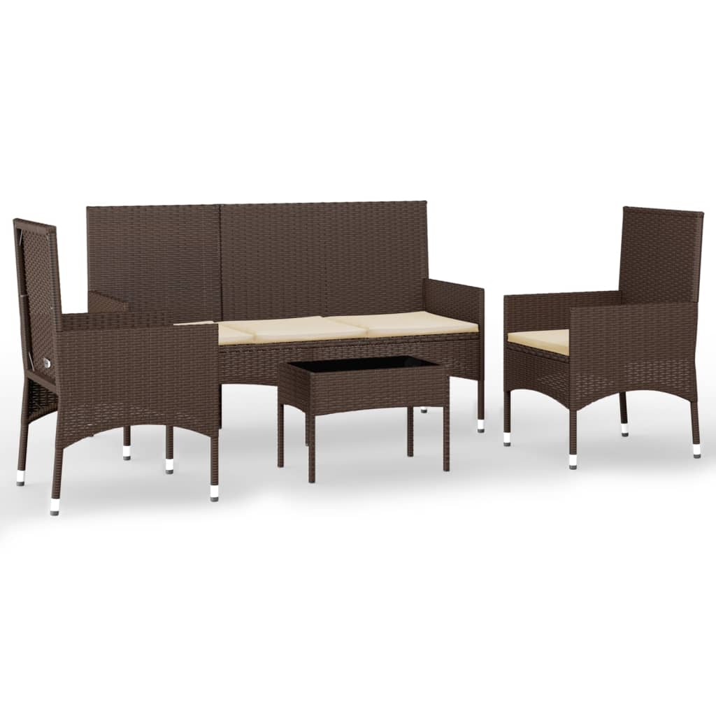 Set mobilier de gradina cu perne