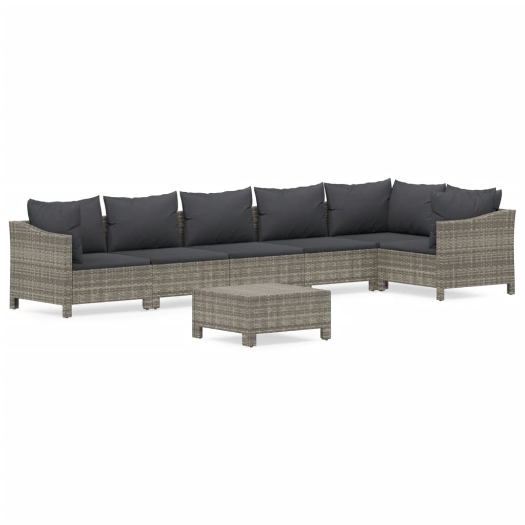 Set mobilier de gradina cu perne