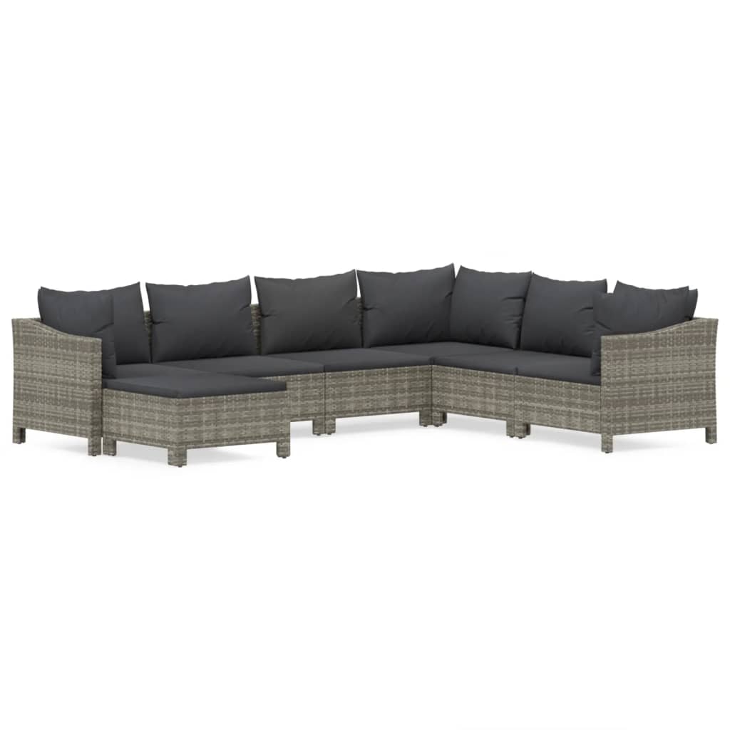 Set mobilier de gradina cu perne