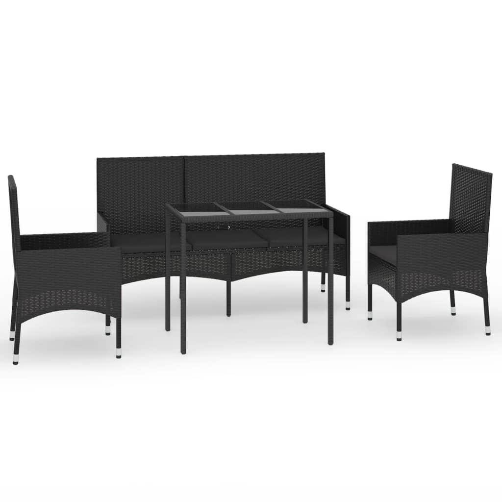 Set mobilier de gradina cu perne