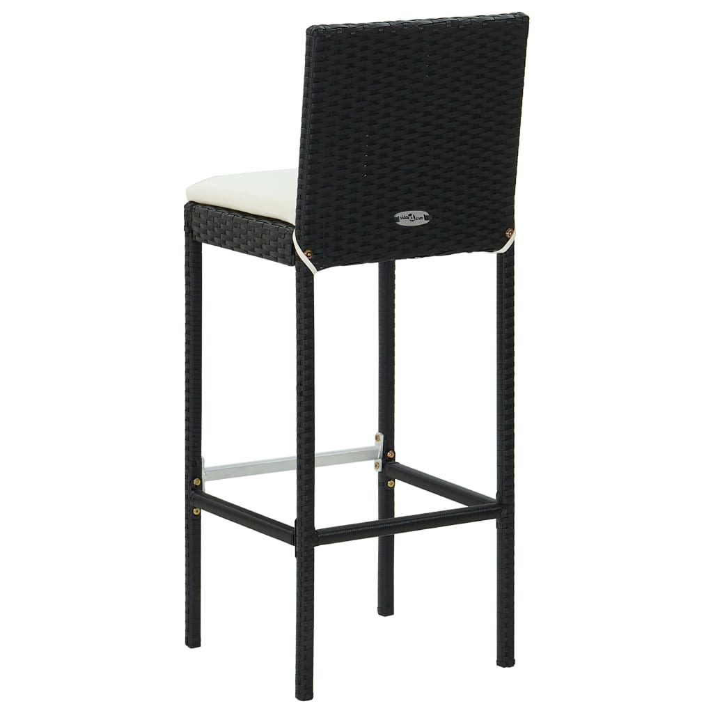 Scaune de bar cu perne, 6 buc — imaginea 6