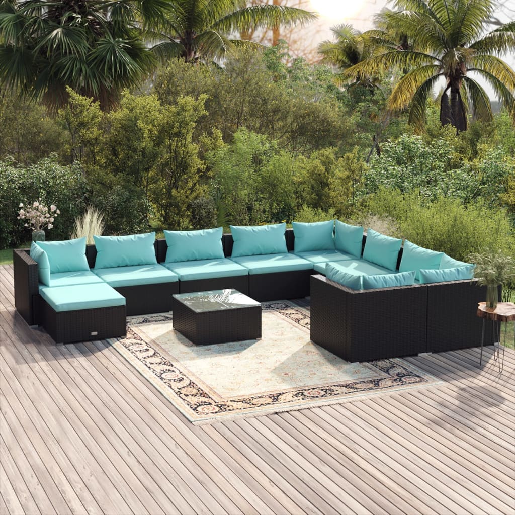 Set mobilier de gradina cu perne — imaginea 2