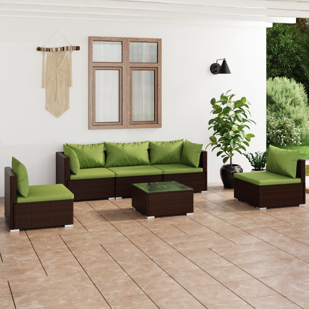 Set mobilier de gradina cu perne — imaginea 2