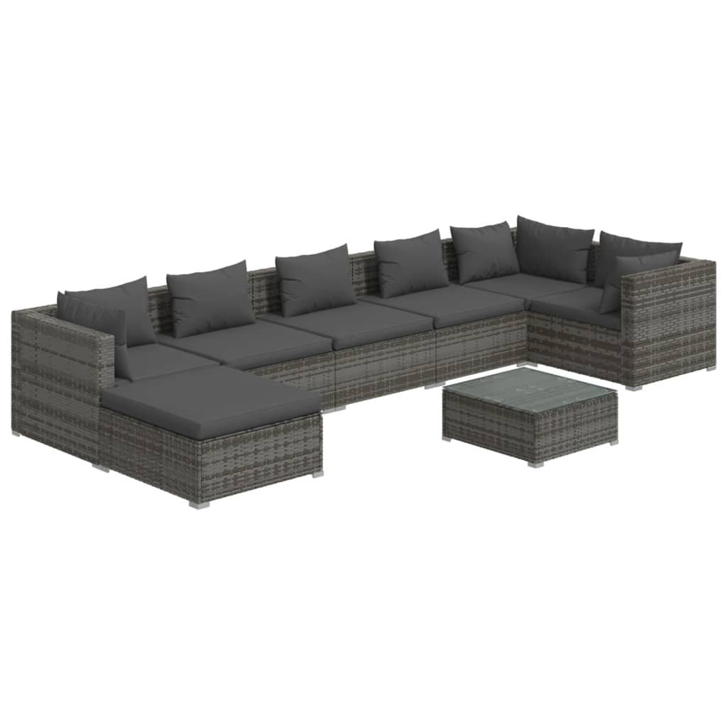 Set mobilier de gradina cu perne