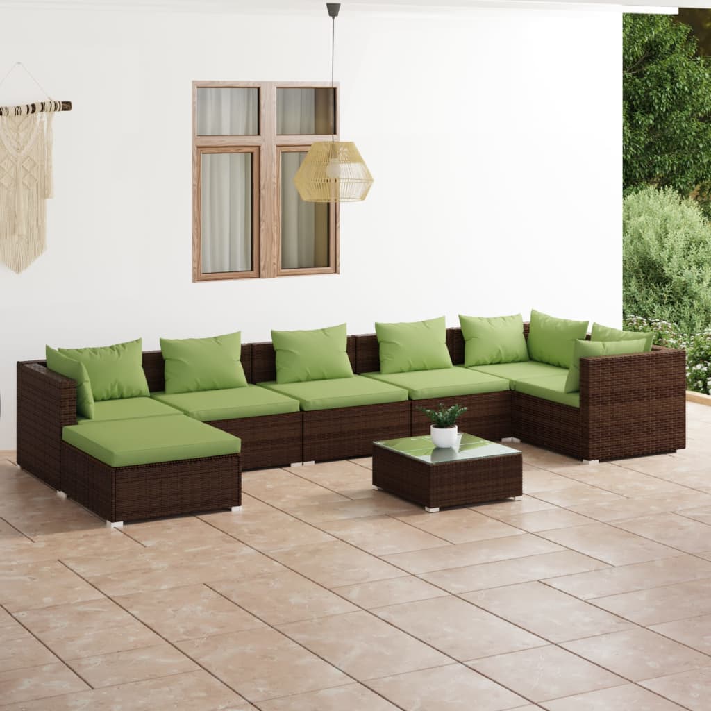 Set mobilier de gradina cu perne — imaginea 2
