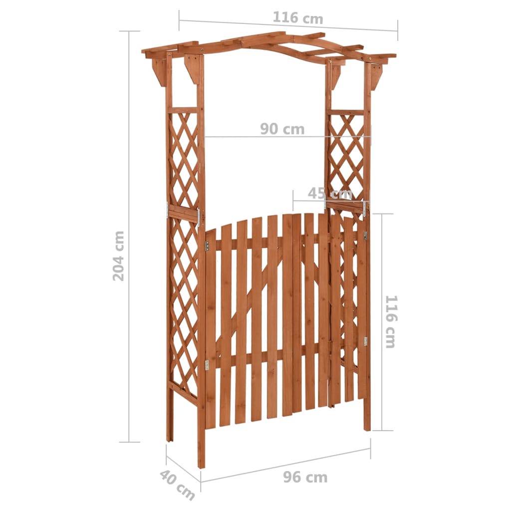 Pergola cu poarta - 5 | YEO