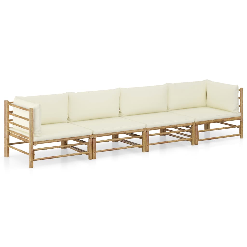 Set mobilier de gradina cu perne