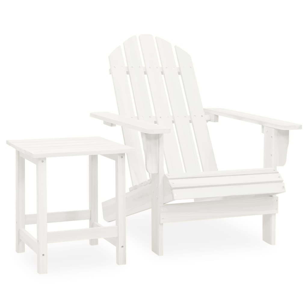 Scaun de gradina Adirondack cu masa
