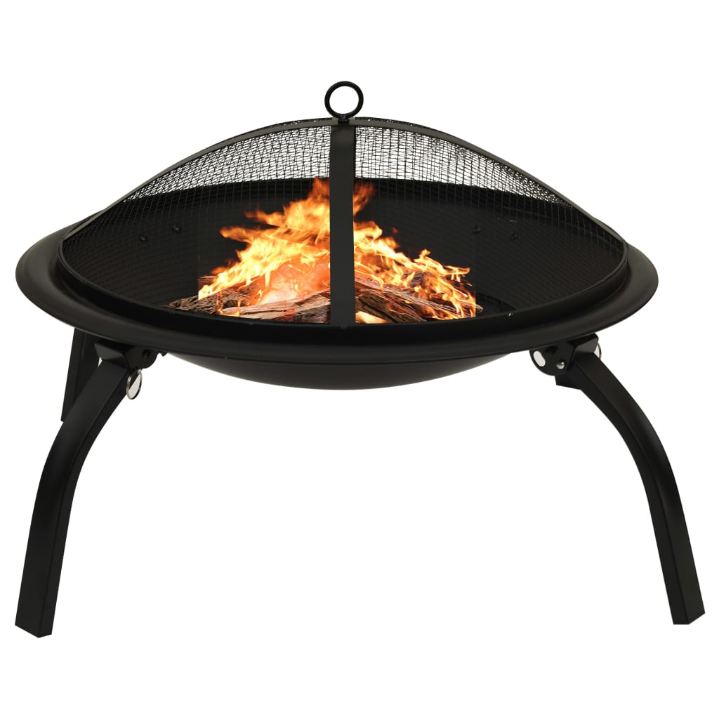 Vatra de foc 2-in-1 cu gratar — imaginea 2