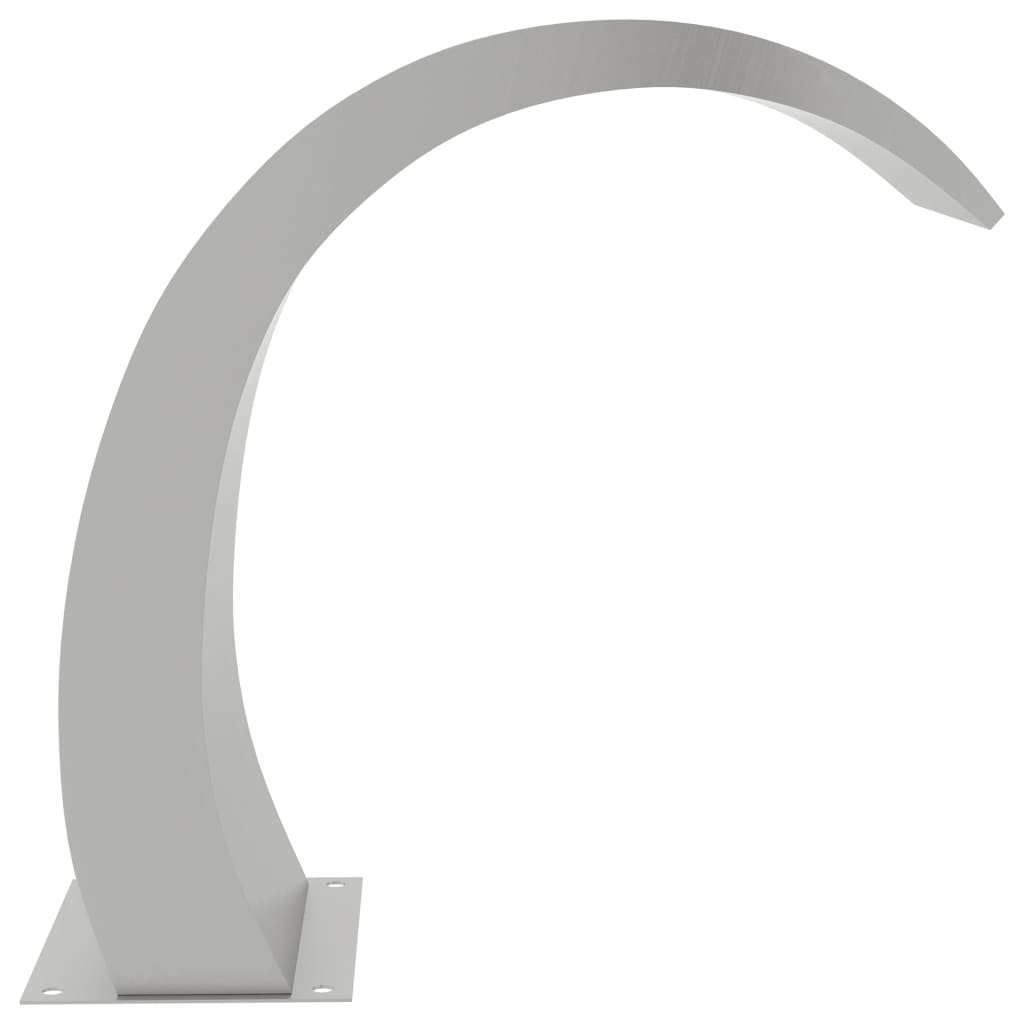 Fantana de piscina cu LED, 22x60x70 cm, otel inoxidabil 304, model - imagine 3