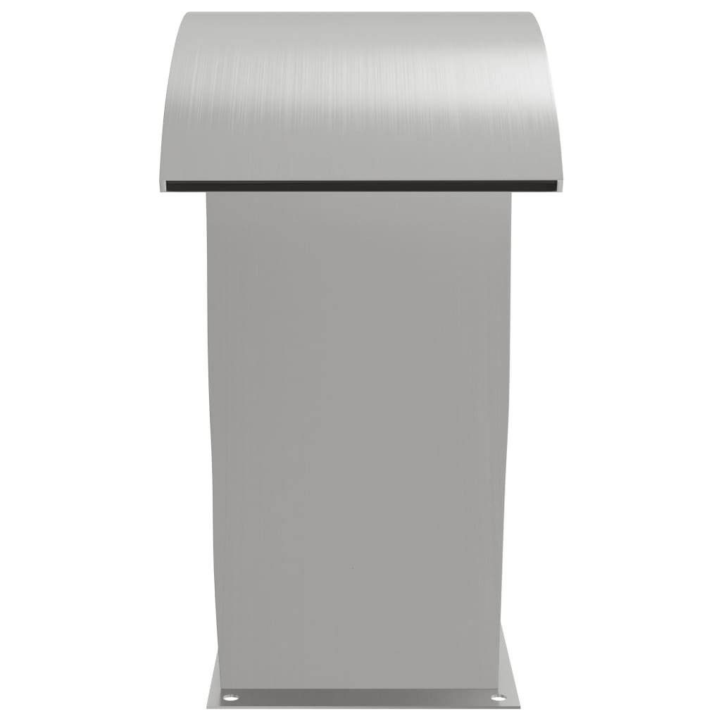 Fantana de piscina cu LED, 22x60x70 cm, otel inoxidabil 304, model - imagine 4