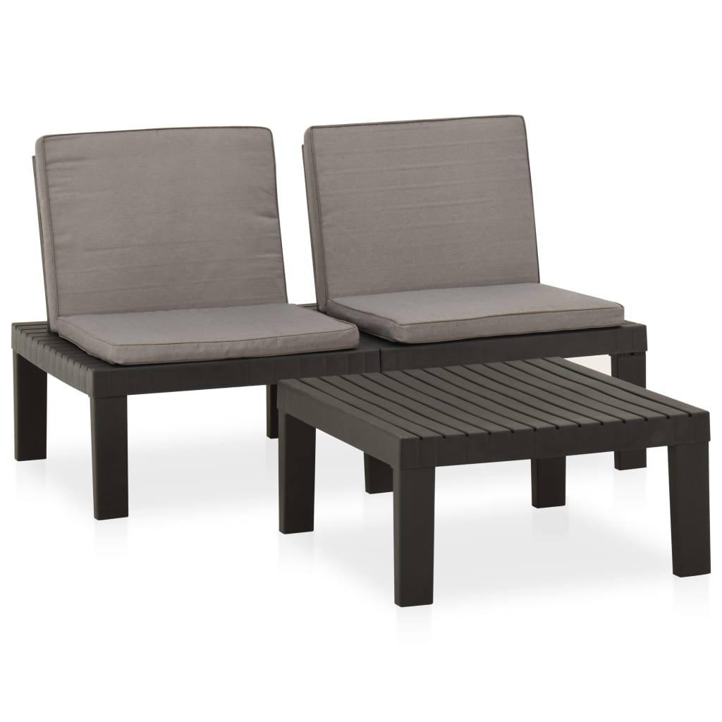 Set mobilier de gradina cu perne