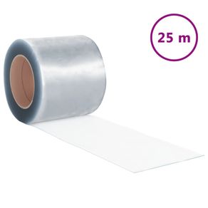 Rola de perdea din benzi, 2 mm x 200 mm, PVC, 25 m