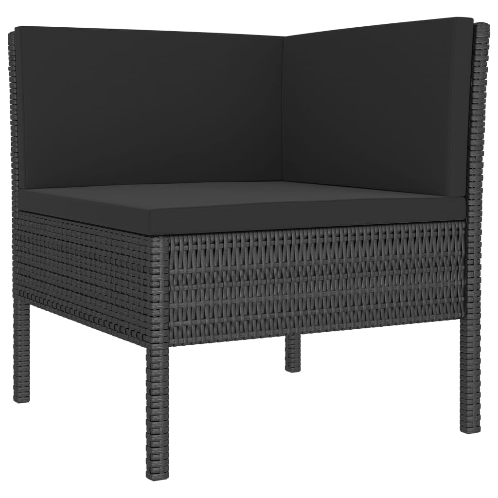 Set mobilier relaxare gradina cu perne — imaginea 3