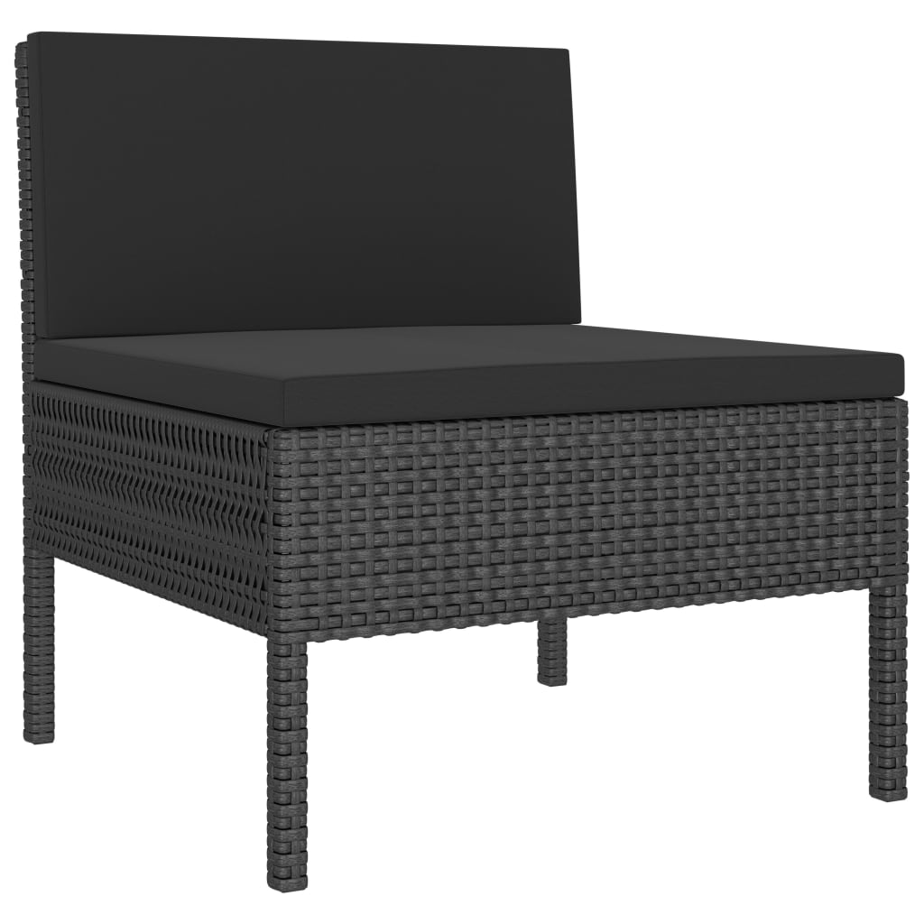 Set mobilier relaxare gradina cu perne — imaginea 4