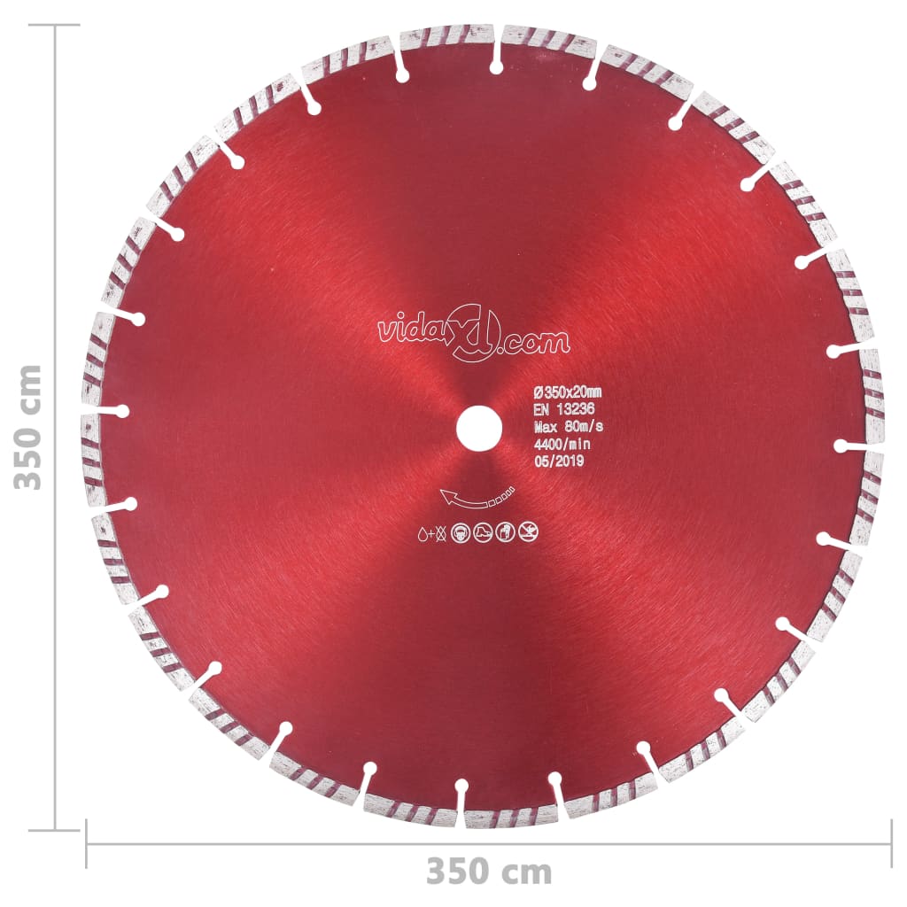 Disc diamantat de taiere cu turbo otel - 3 | YEO