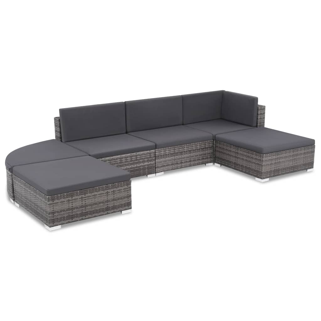 Set mobilier de gradina cu perne