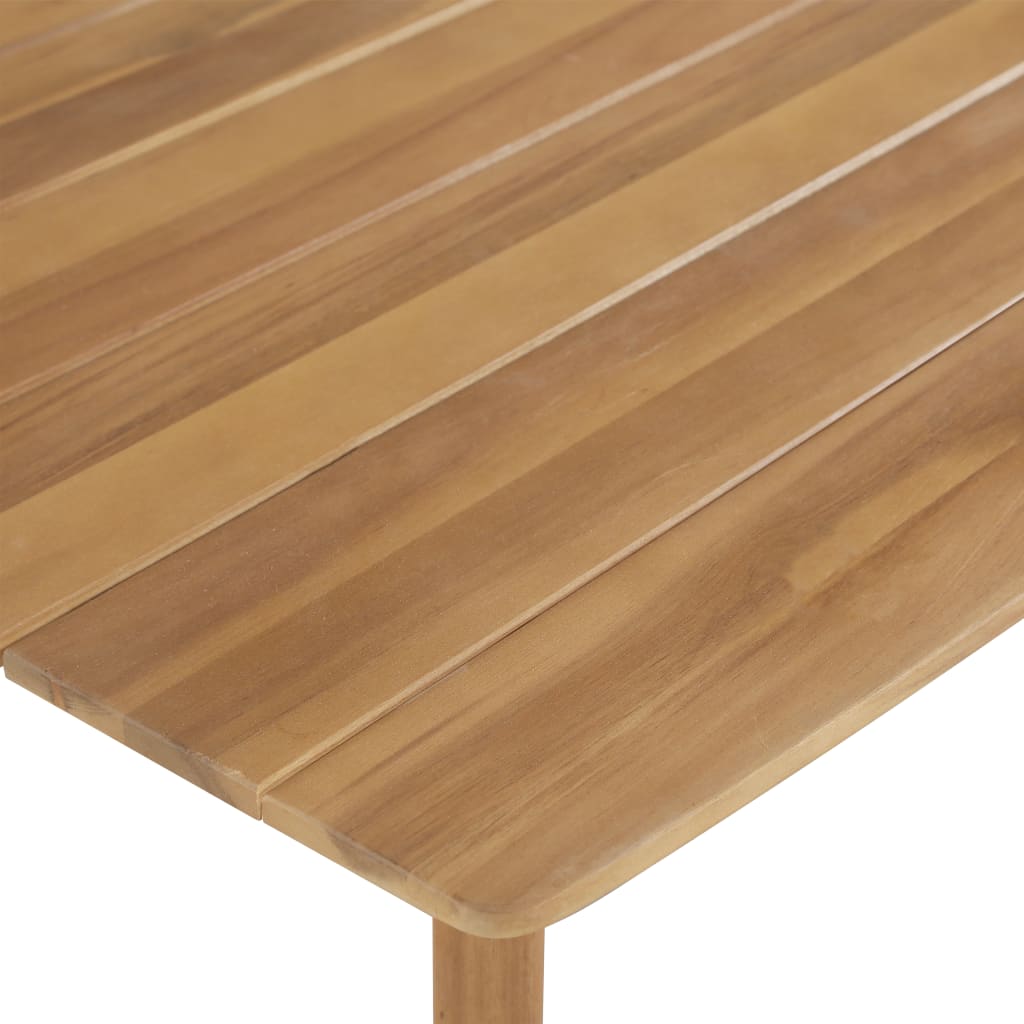Set mobilier de exterior, 5 piese, lemn masiv de acacia — imaginea 5