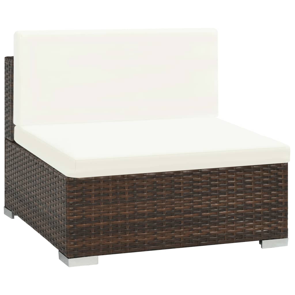 Set mobilier de gradina cu perne, 7 piese — imaginea 3