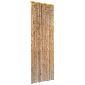 Perdea de usa pentru insecte, bambus, 56x185 cm