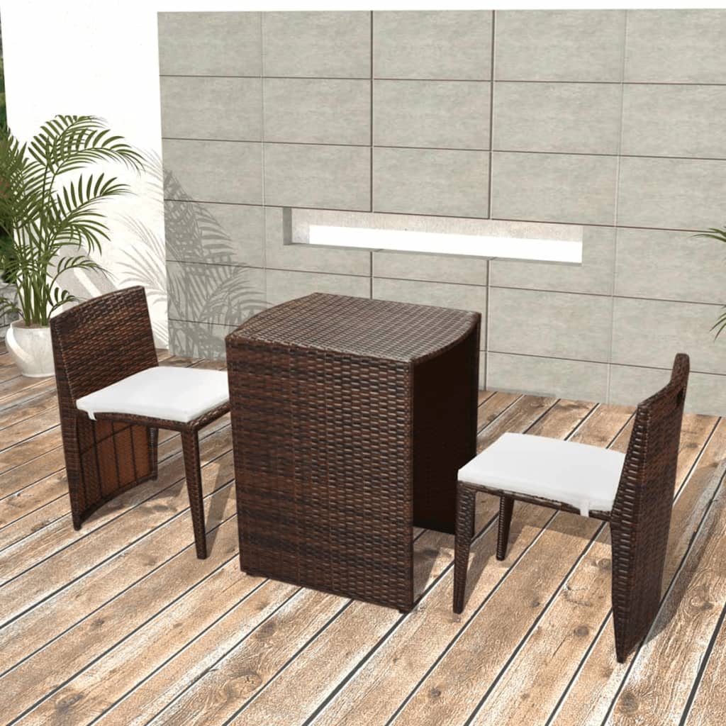 Set mobilier bistro cu perne - 1 | YEO