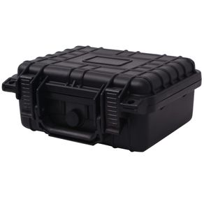 Bagaj de zbor portabil Valiza de protectie echipamente, 27x24,6x12,4 cm, negru