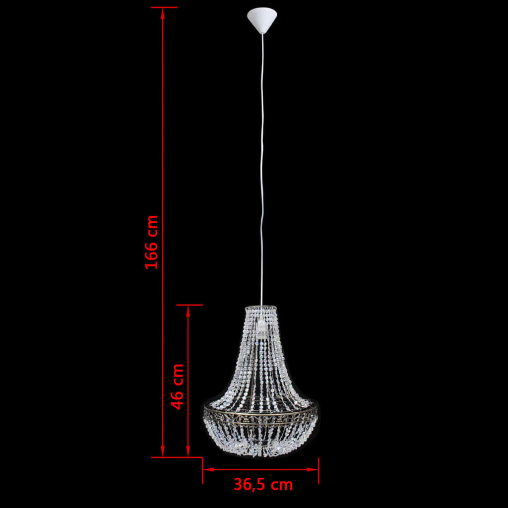 Candelabru cu pandantiv din cristal - 5 | YEO