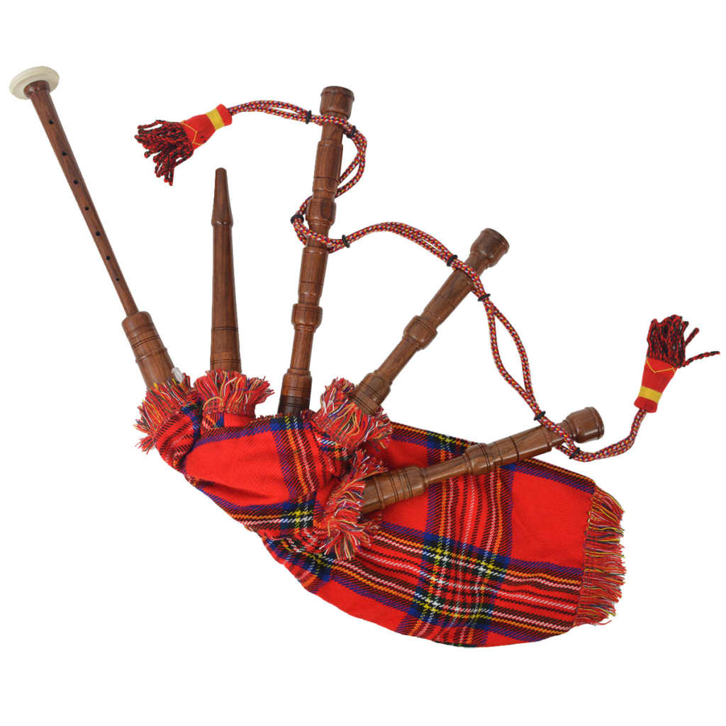 Cimpoi scotian pentru copii Great Highland tartan