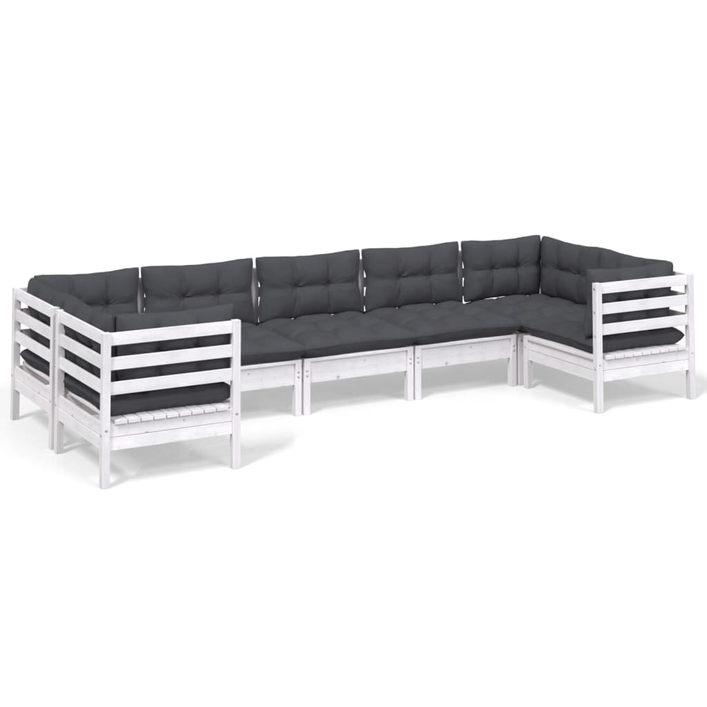 Set mobilier gradina cu perne