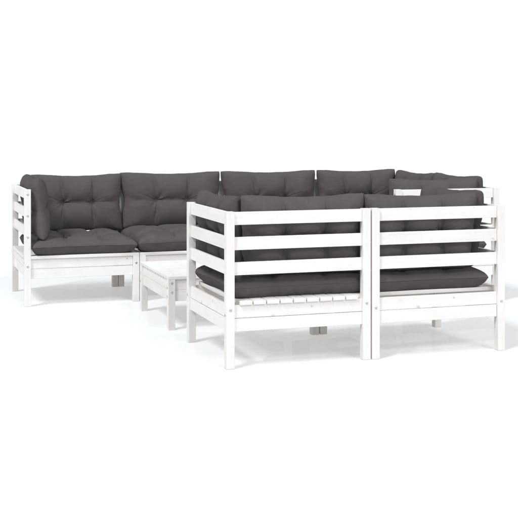 Set mobilier de gradina cu perne
