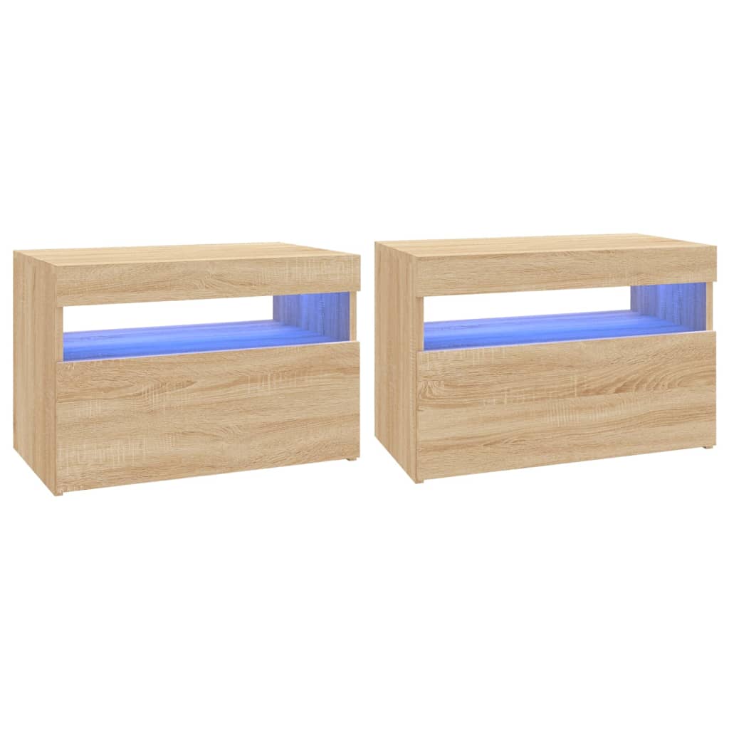 Comoda TV cu lumini LED